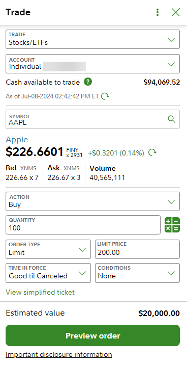 Stocks How do I Place Order screenshot