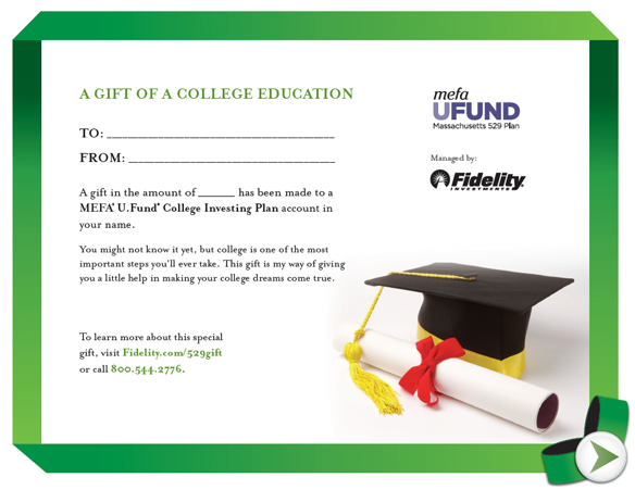 MEFA U.Fund College Investing Plan - Fidelity